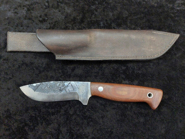 Hunting knife 4" Micarta handle scales